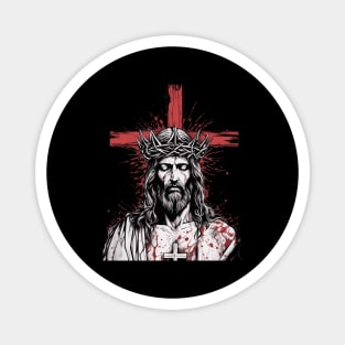 Jesus Christ the Beginning and the End Magnet